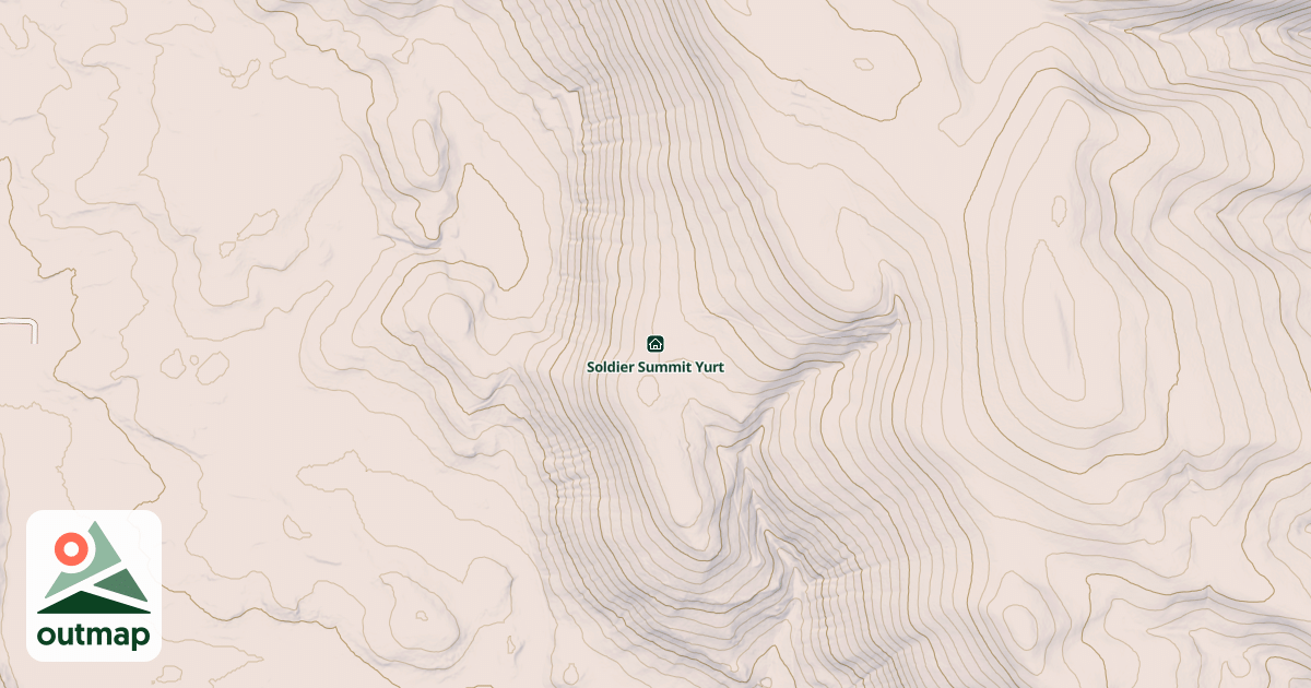 Map of Soldier Summit Yurt