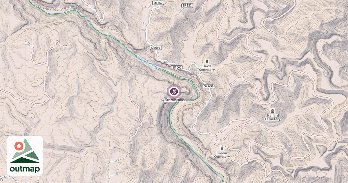 Map of Anthrax Block
