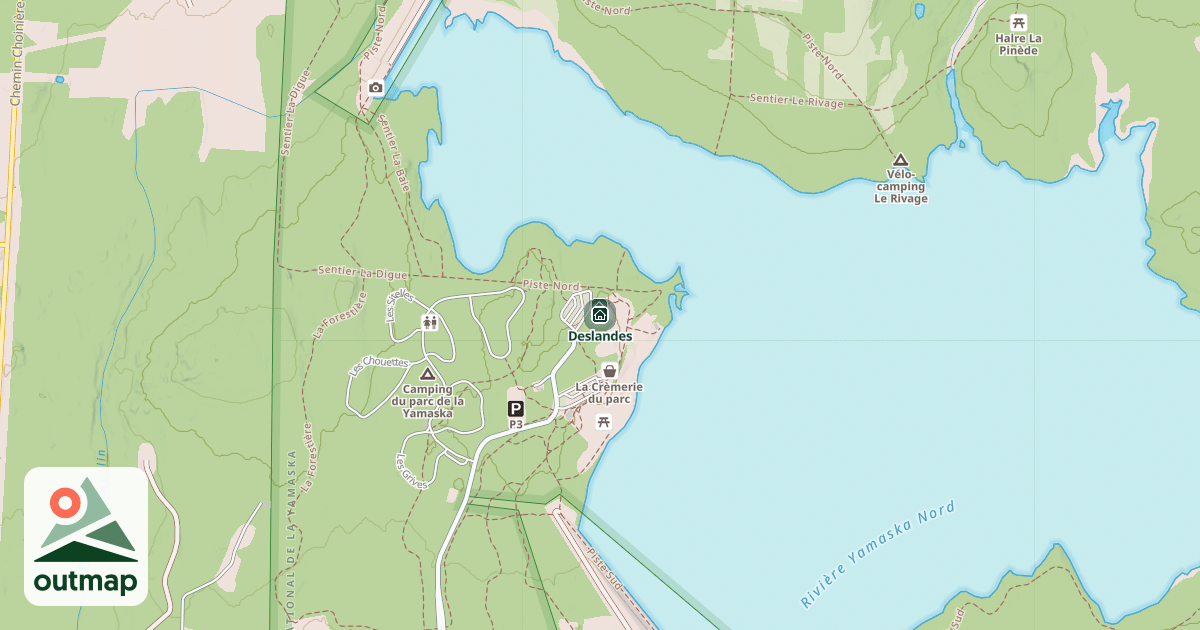 Map of Deslandes