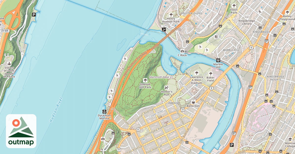 Map of Mammoth Meat
