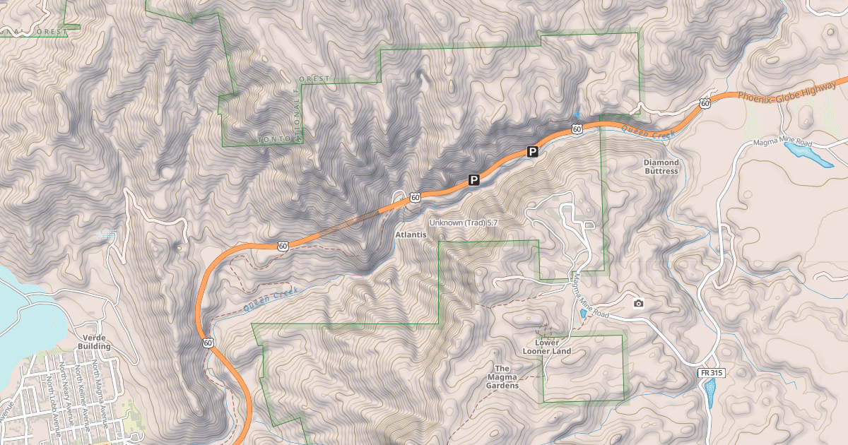 Map preview of Unknown (Trad)