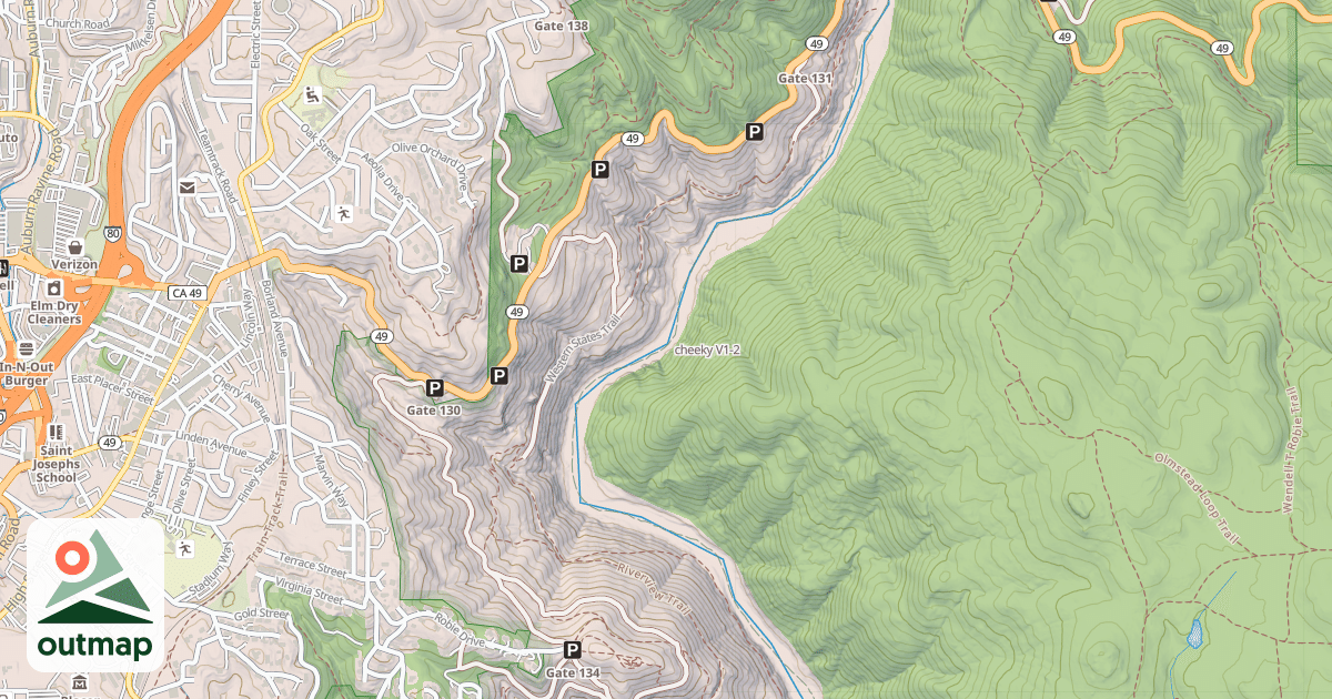 Map of cheeky