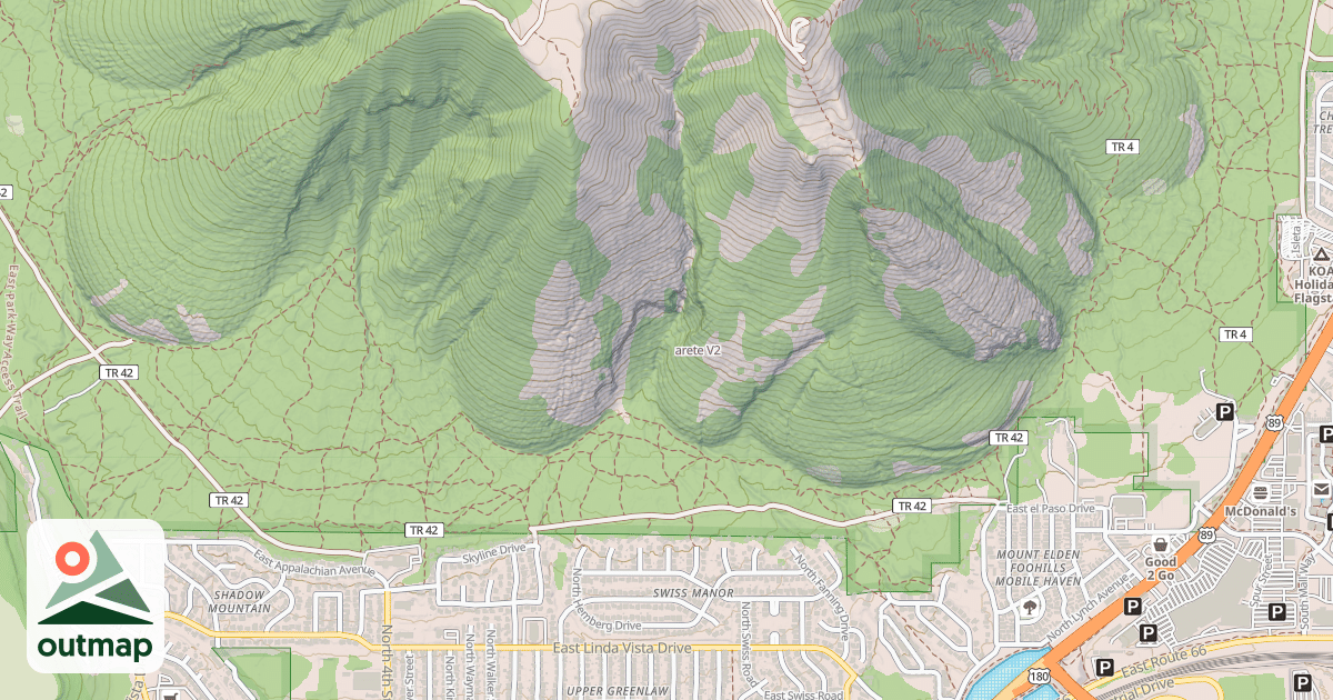 Map of arete