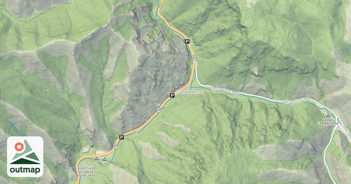 Map of Cannonball