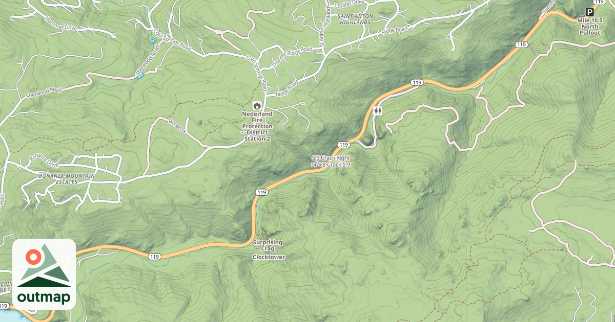 Map of 5.9 Crack Right of 5.8 Crack