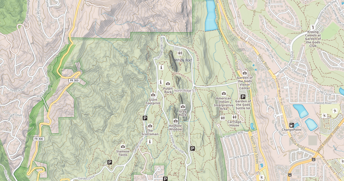 Map preview of North Ridge