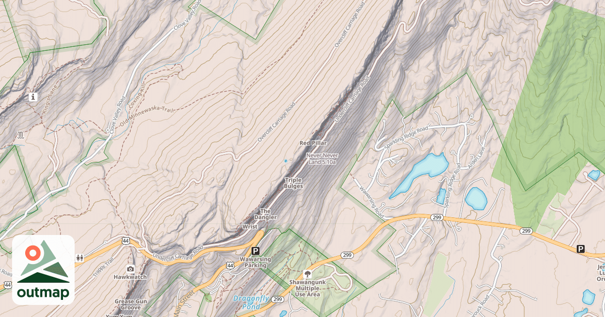 Map of Never Never Land