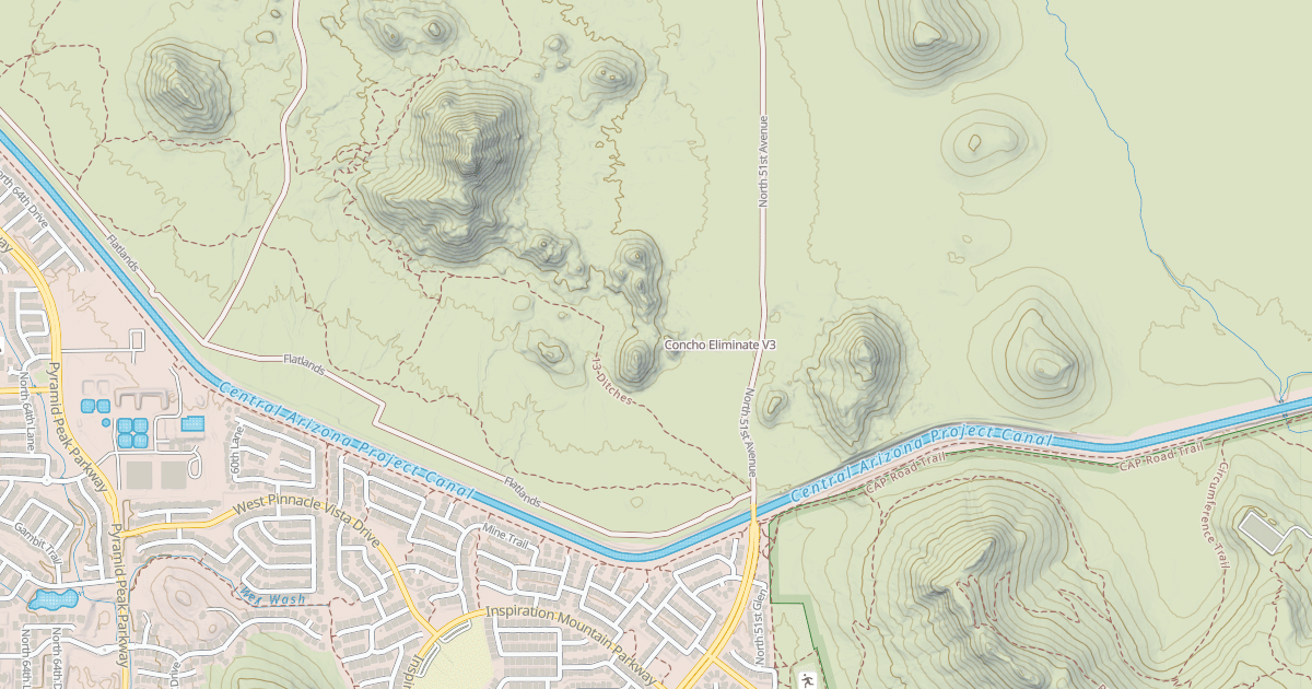 Map preview of Concho Eliminate