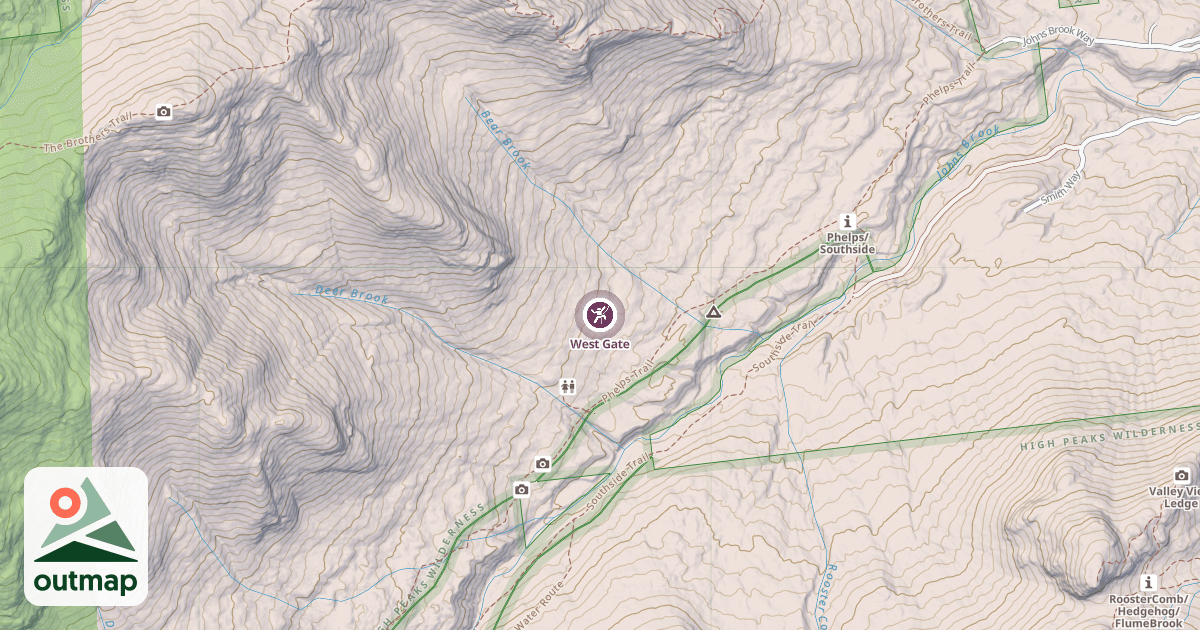 Map of West Gate