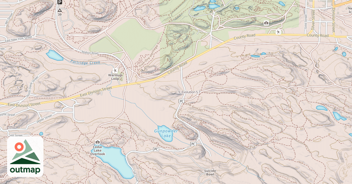 Map of 9. Evolution