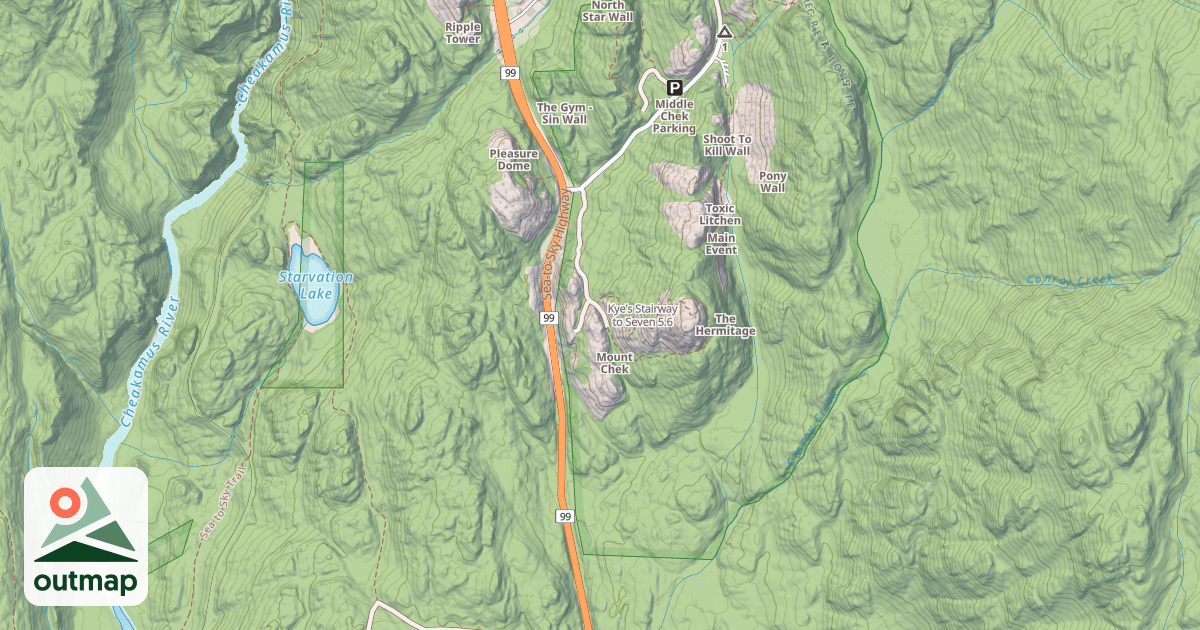 Map of Kye’s Stairway to Seven