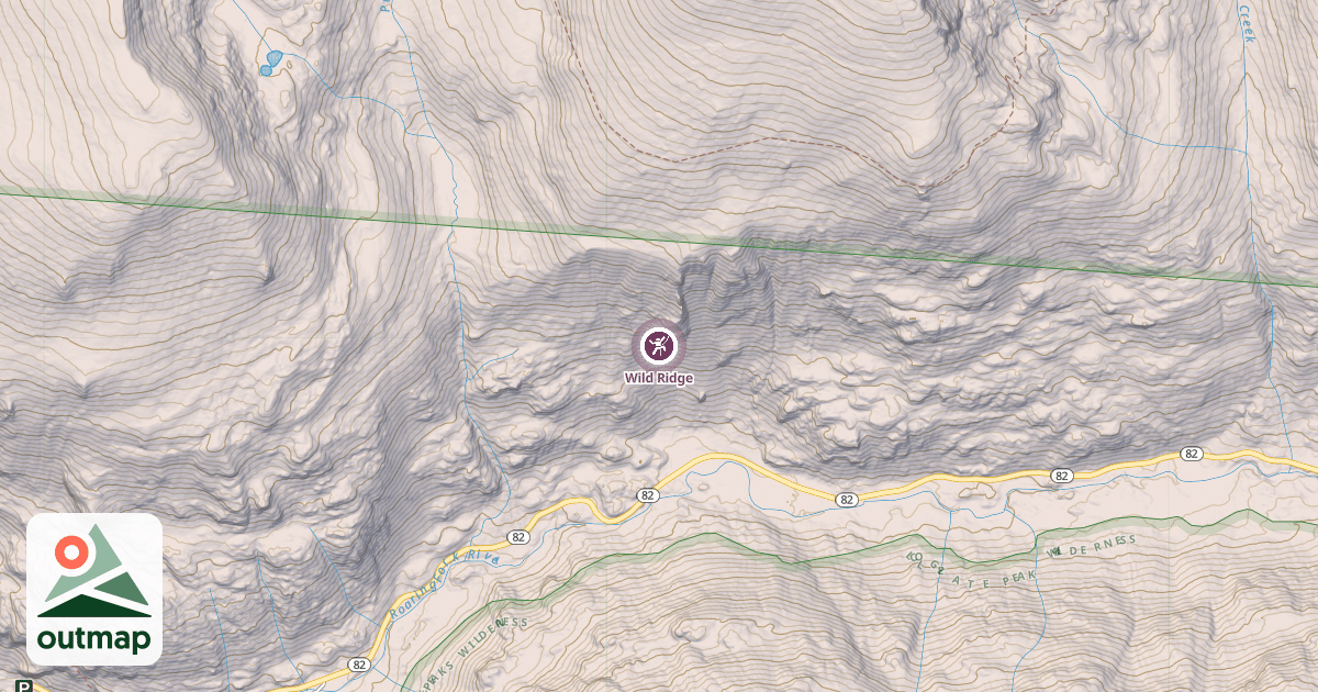 Map of Wild Ridge