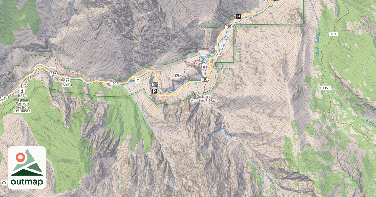 Map of Gods and Monsters