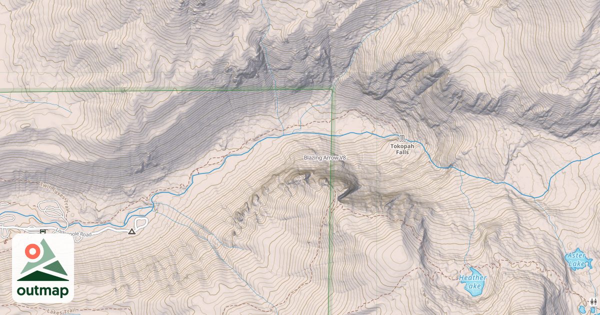 Map of Blazing Arrow