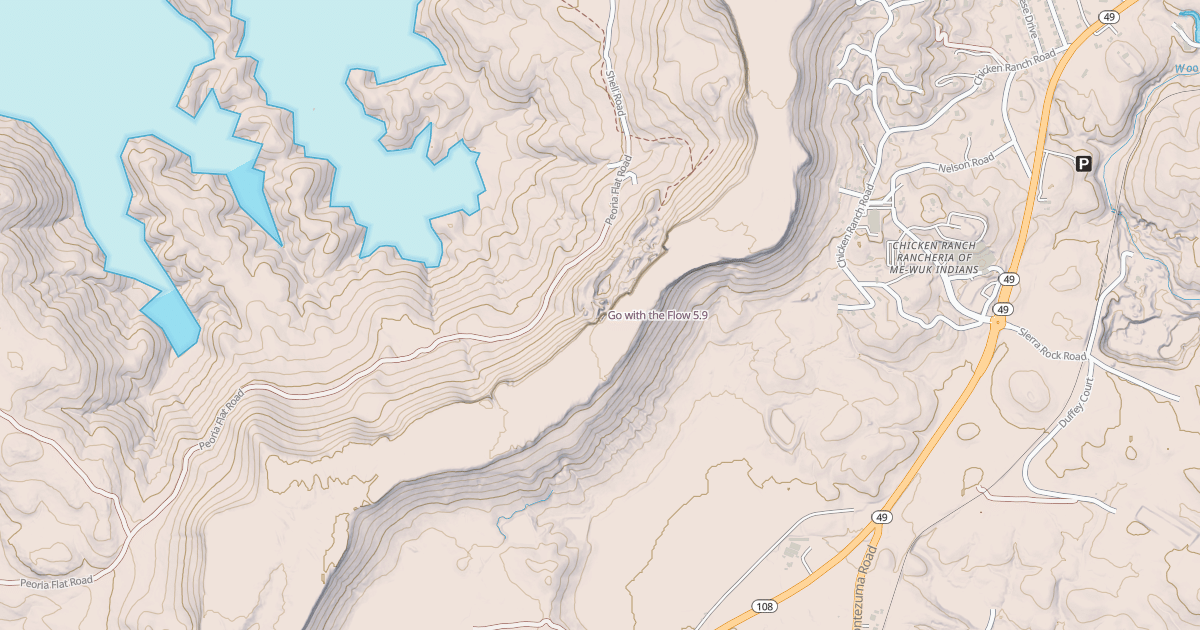 Map preview of Go with the Flow