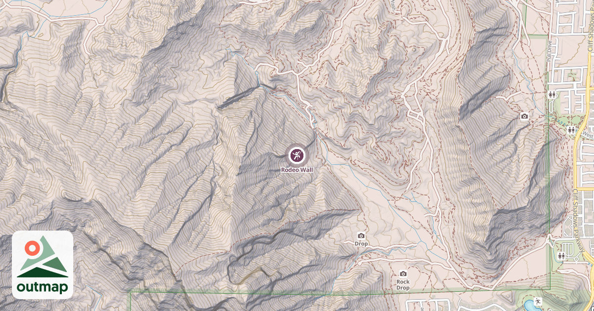 Map of Rodeo Wall