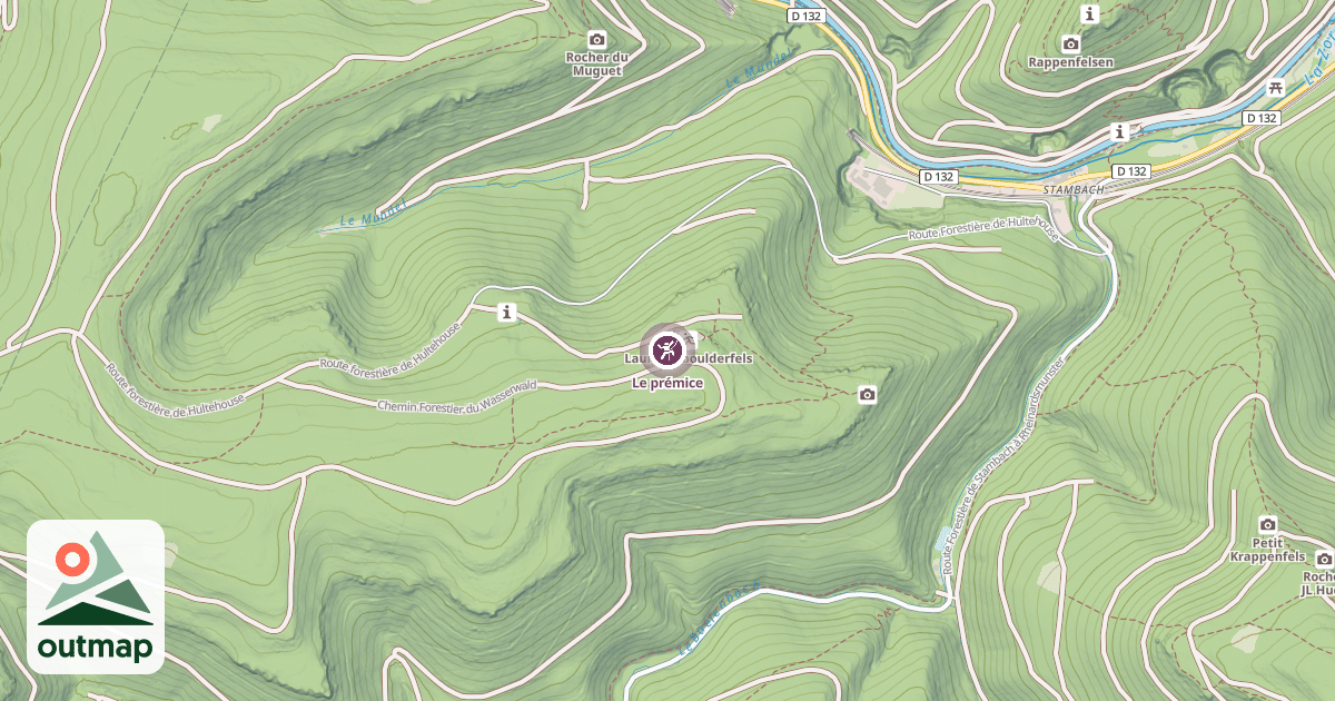 Map of Le prémice