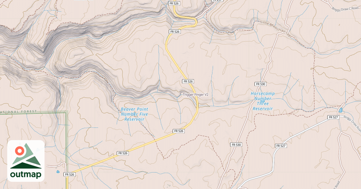 Map of Trigger Finger