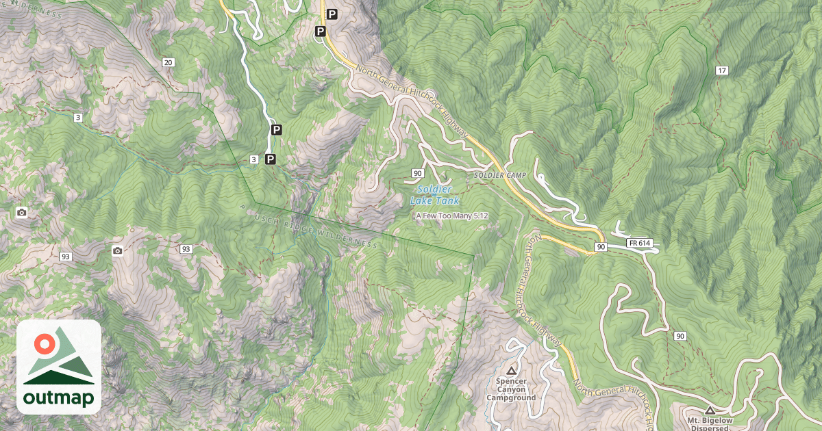 Map of A Few Too Many