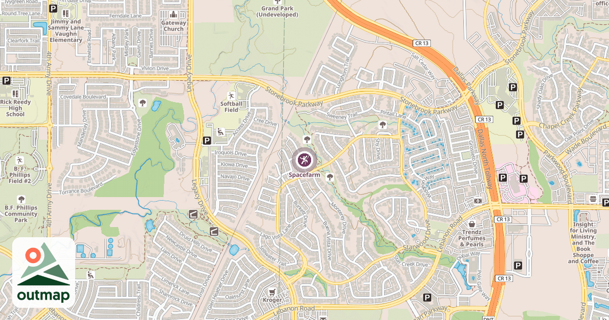Map of Spacefarm