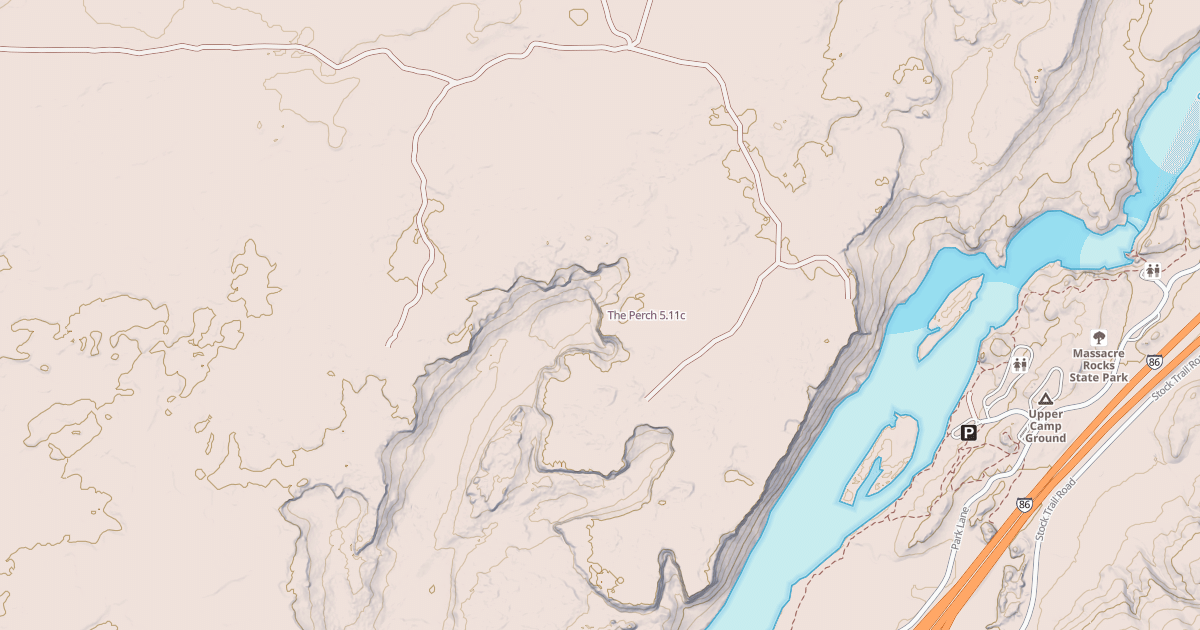 Map preview of The Perch