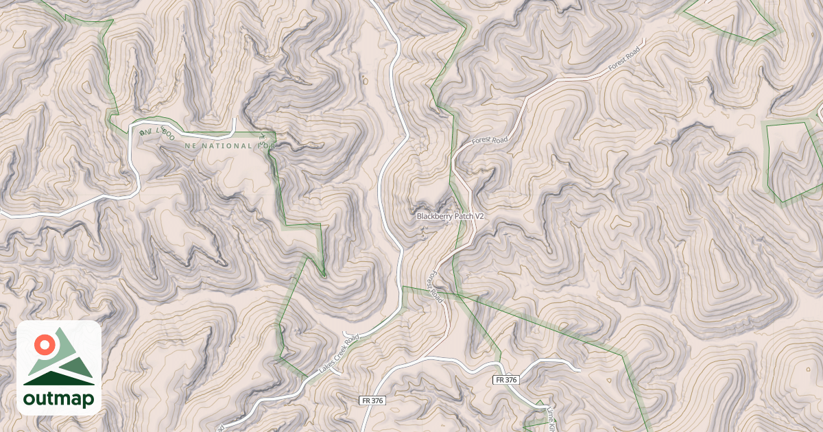 Map of Blackberry Patch