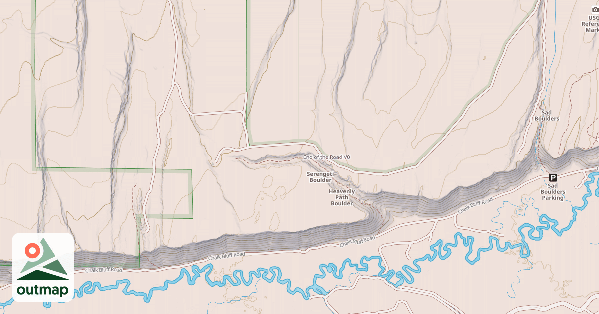 Map of End of the Road