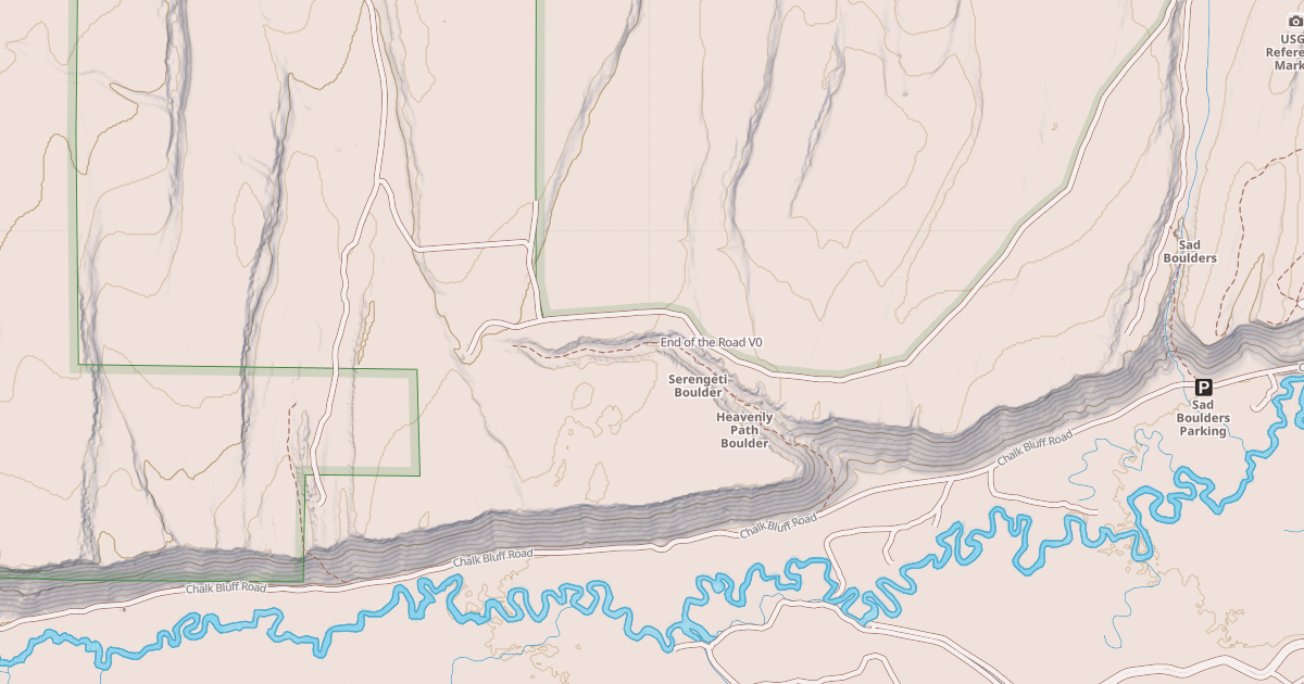 Map preview of End of the Road