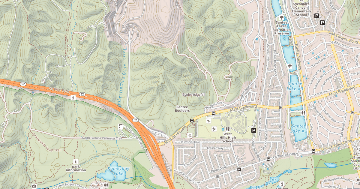 Map preview of Blades edge