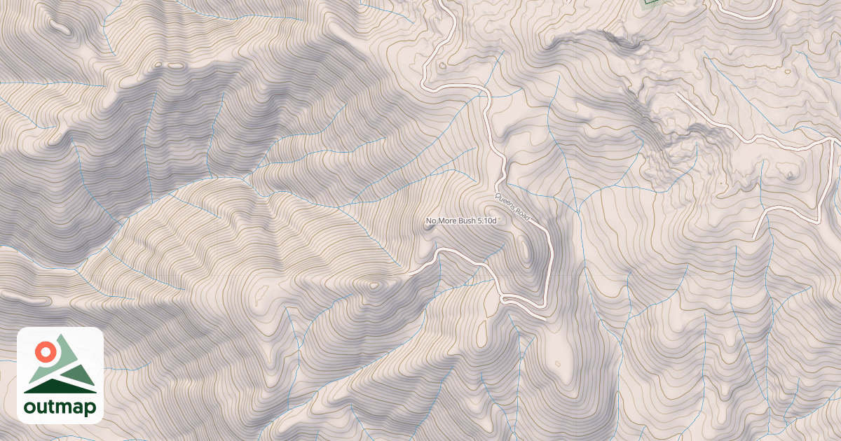 Map of No More Bush