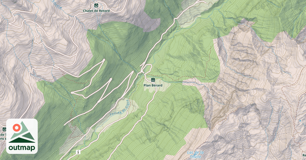 Map of Plan Bérard
