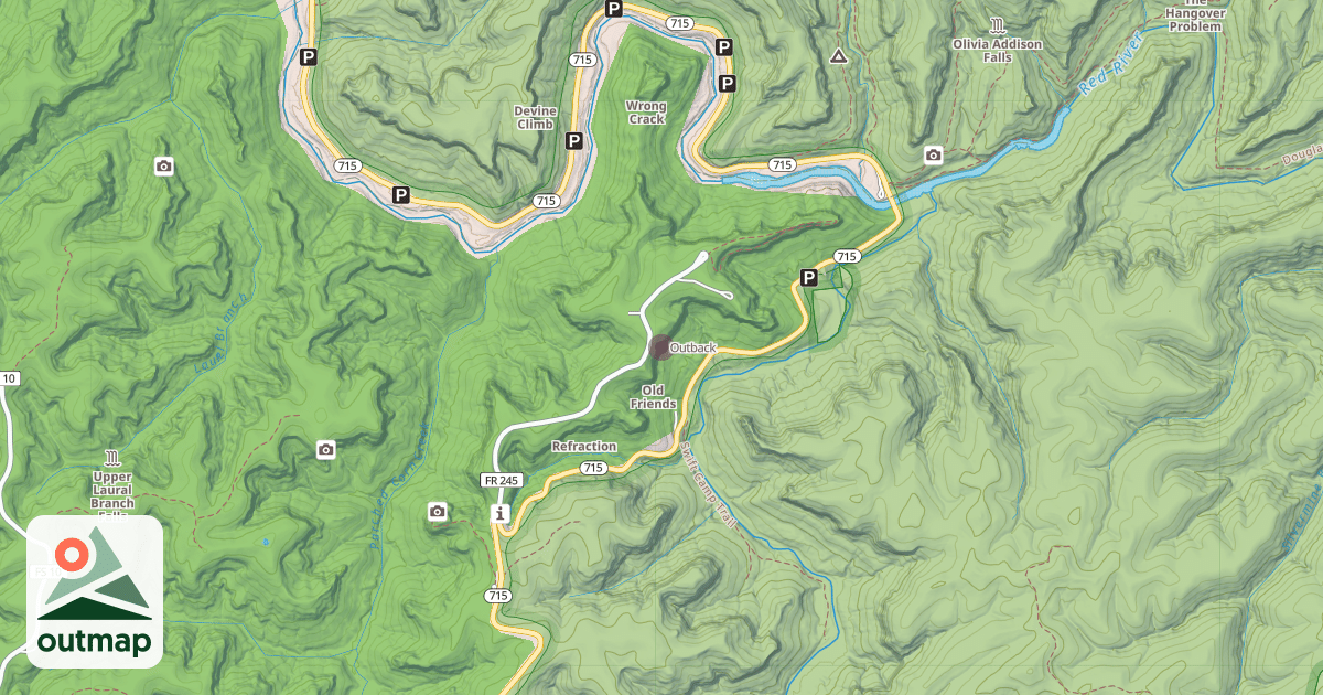 Map of Outback