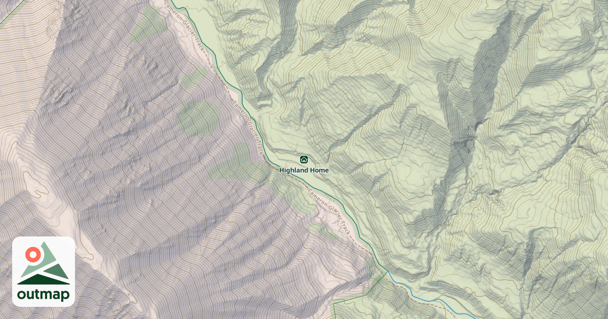 Map of Highland Home