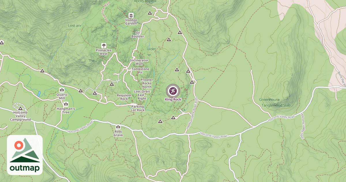 Map of King Rock