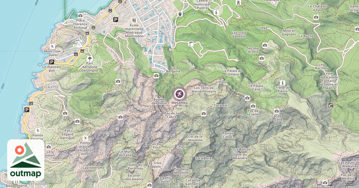 Map of Metallika