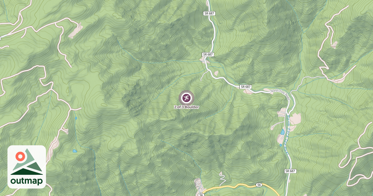 Map of 2 of 3 Boulder