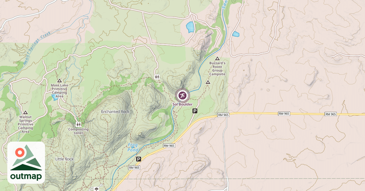 Map of Sol Boulder
