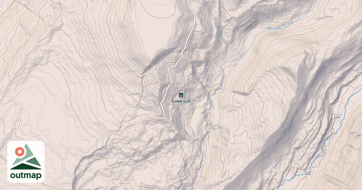 Map of TUNA Yurt