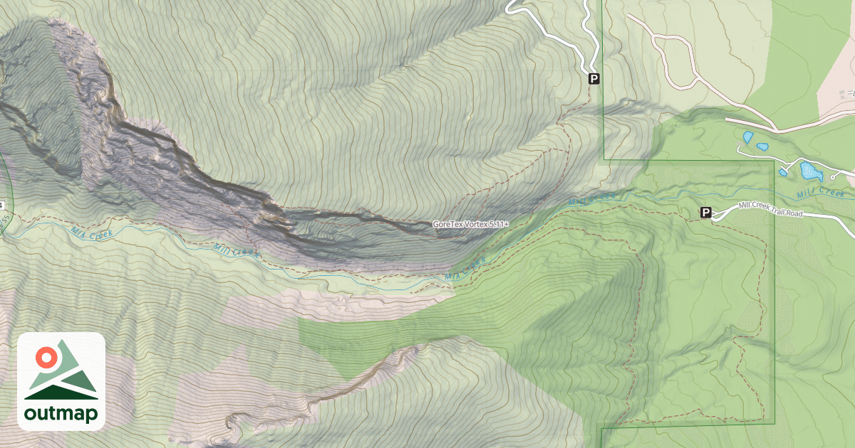 Map of GoreTex Vortex