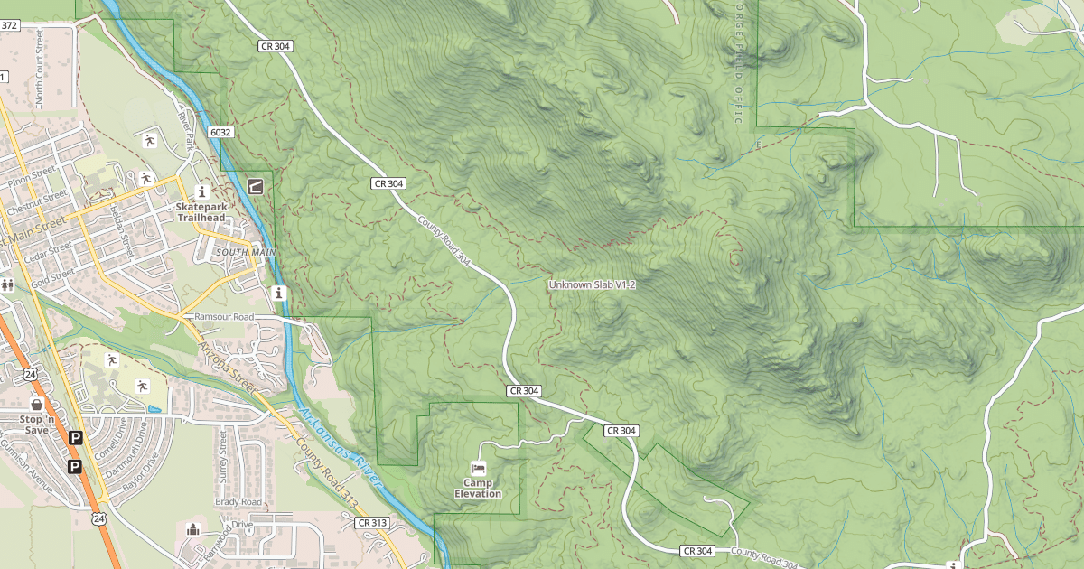 Map preview of Unknown Slab