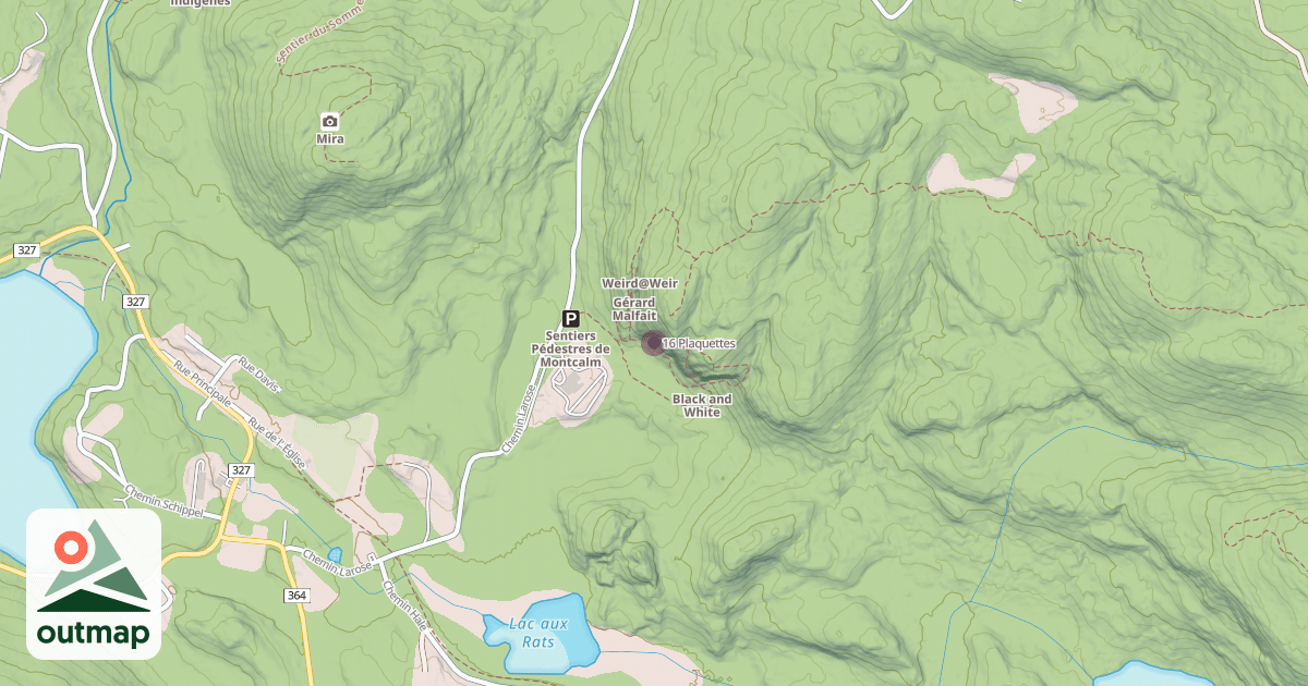Map of 16 Plaquettes