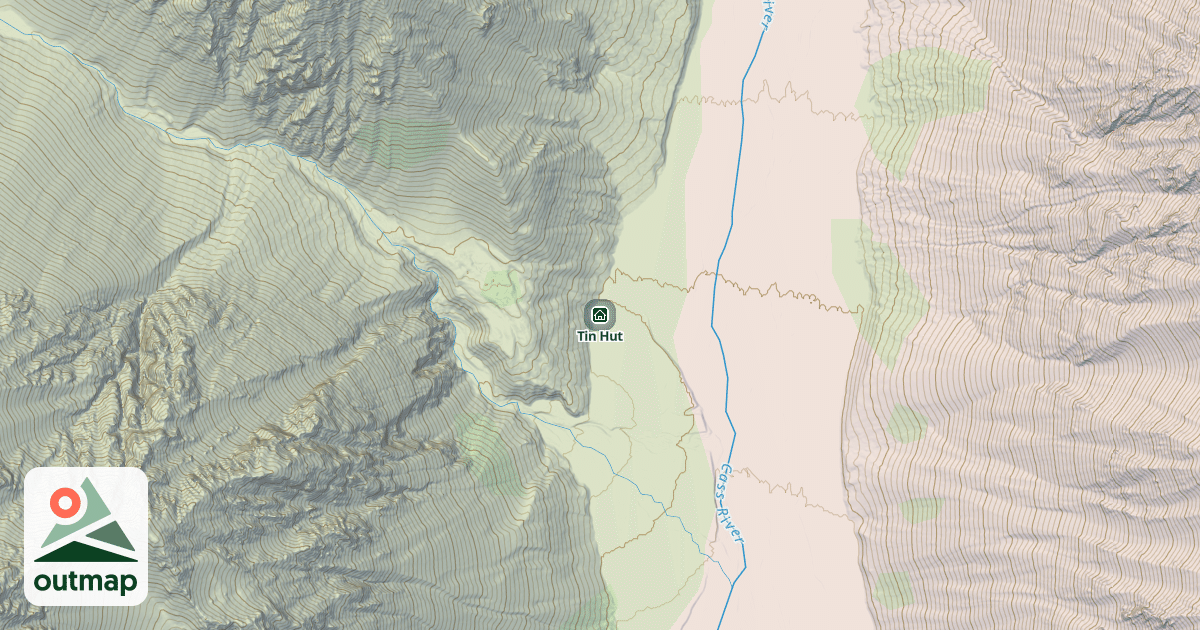Map of Tin Hut