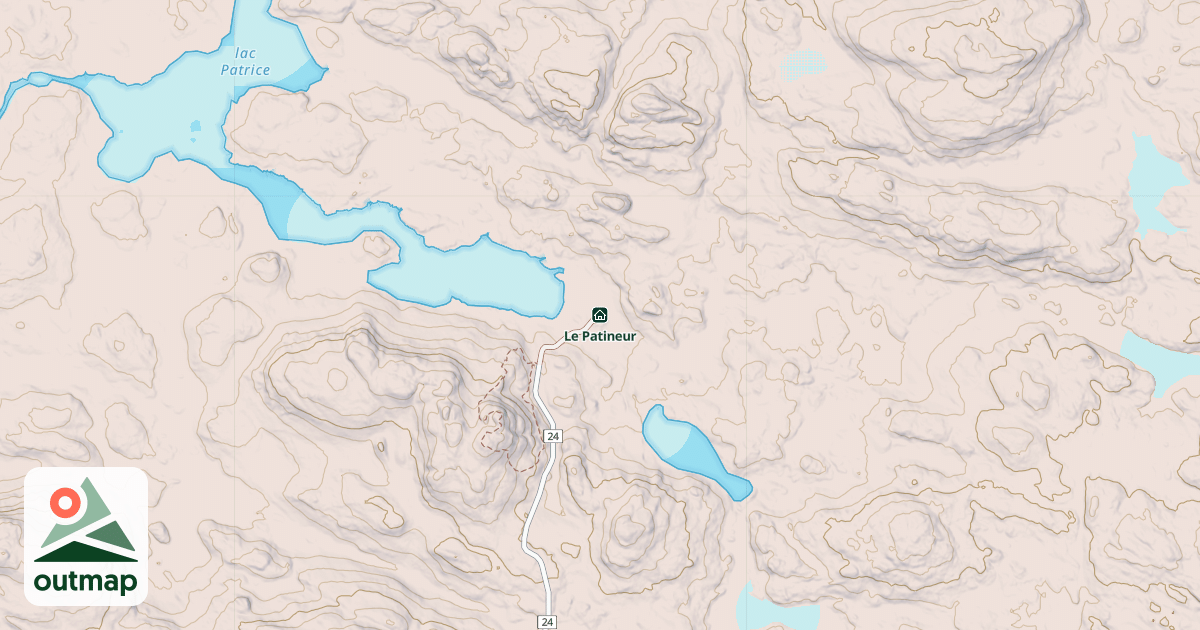 Map of Le Patineur