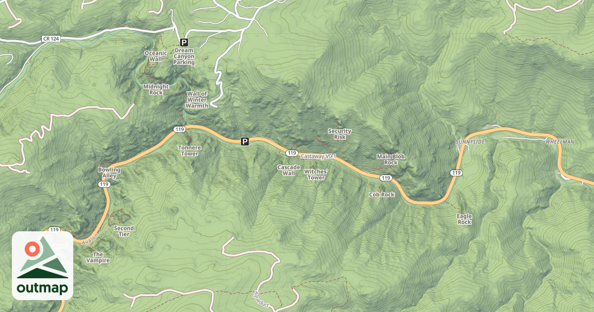 Map of Castaway