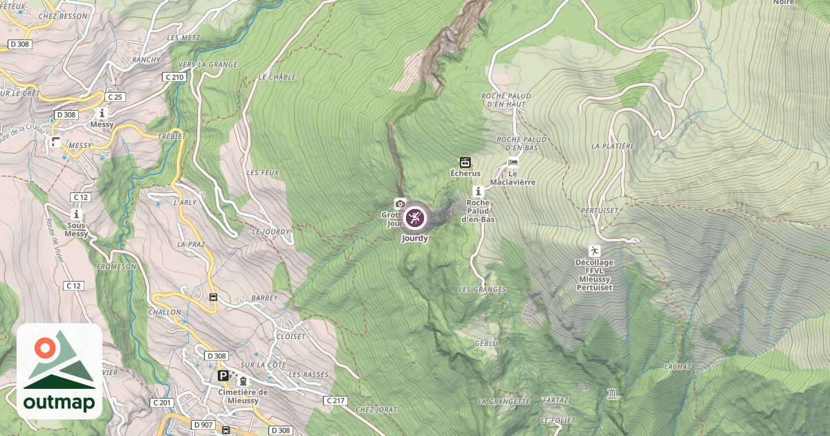Map of Jourdy