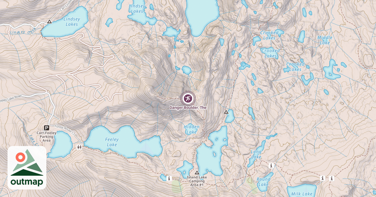 Map of Danger Boulder, The