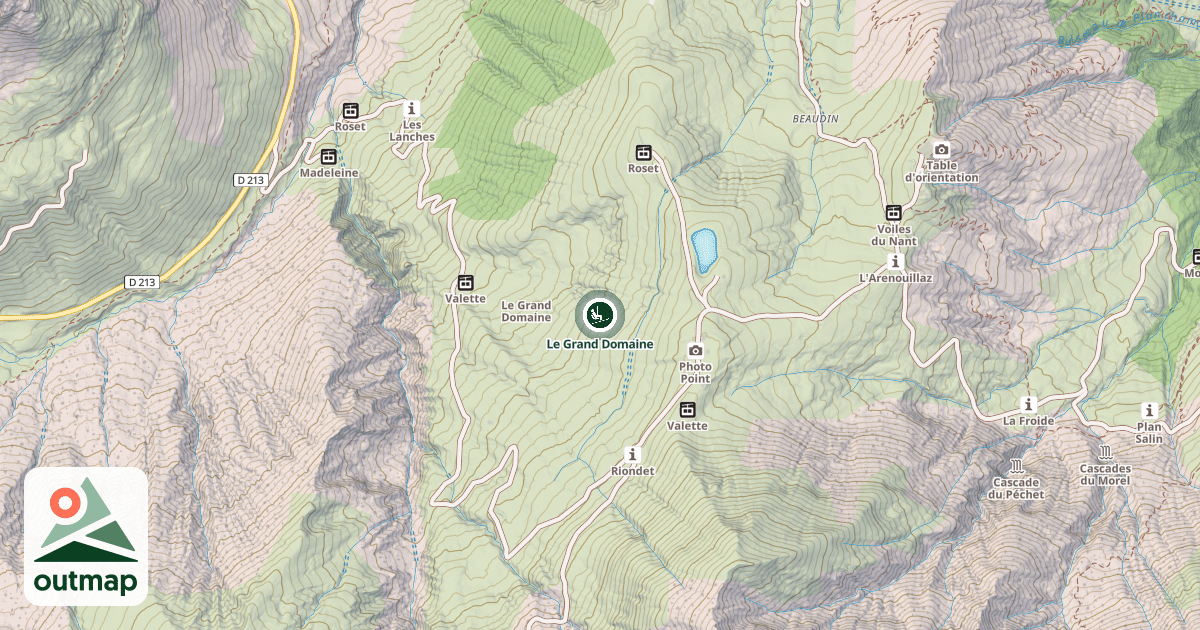 Map of Le Grand Domaine