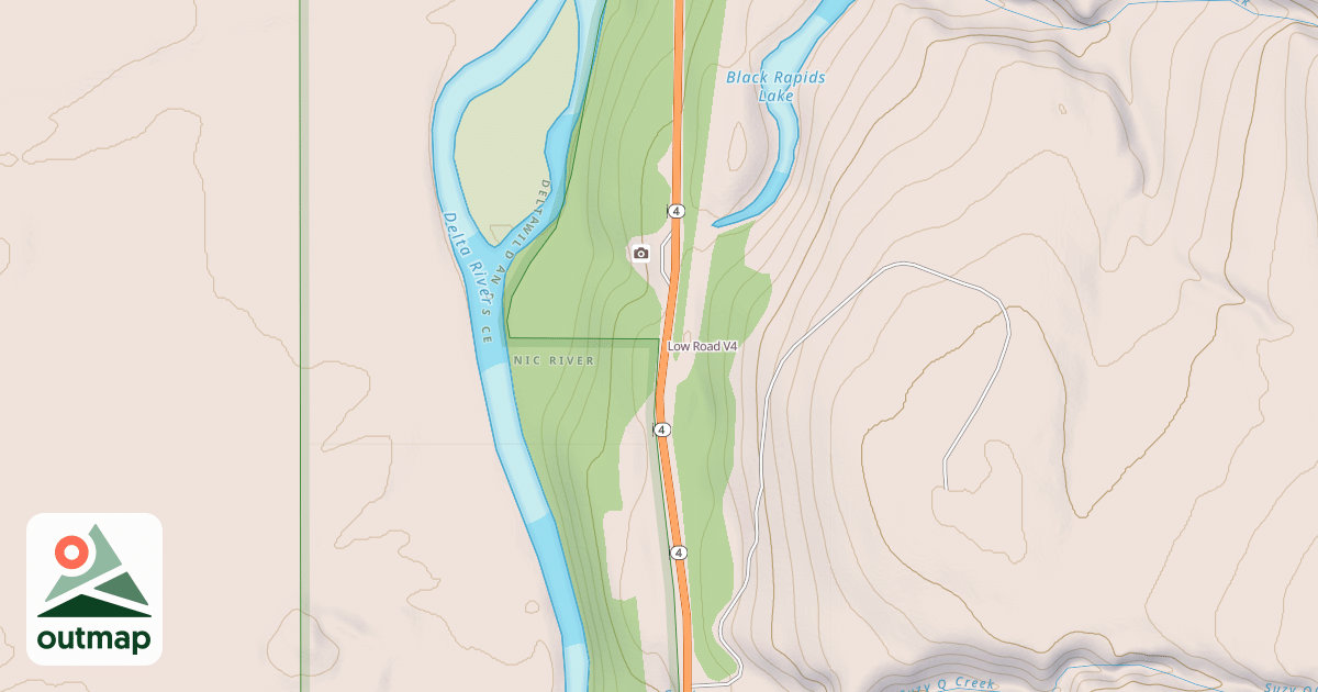 Map of Low Road
