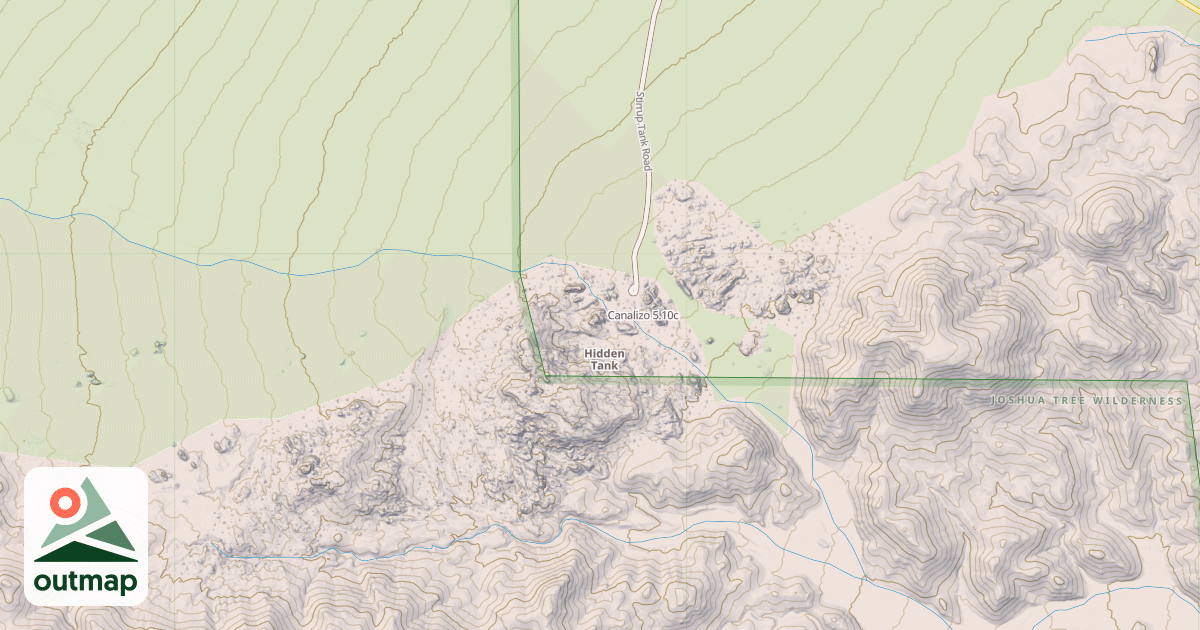 Map of Canalizo