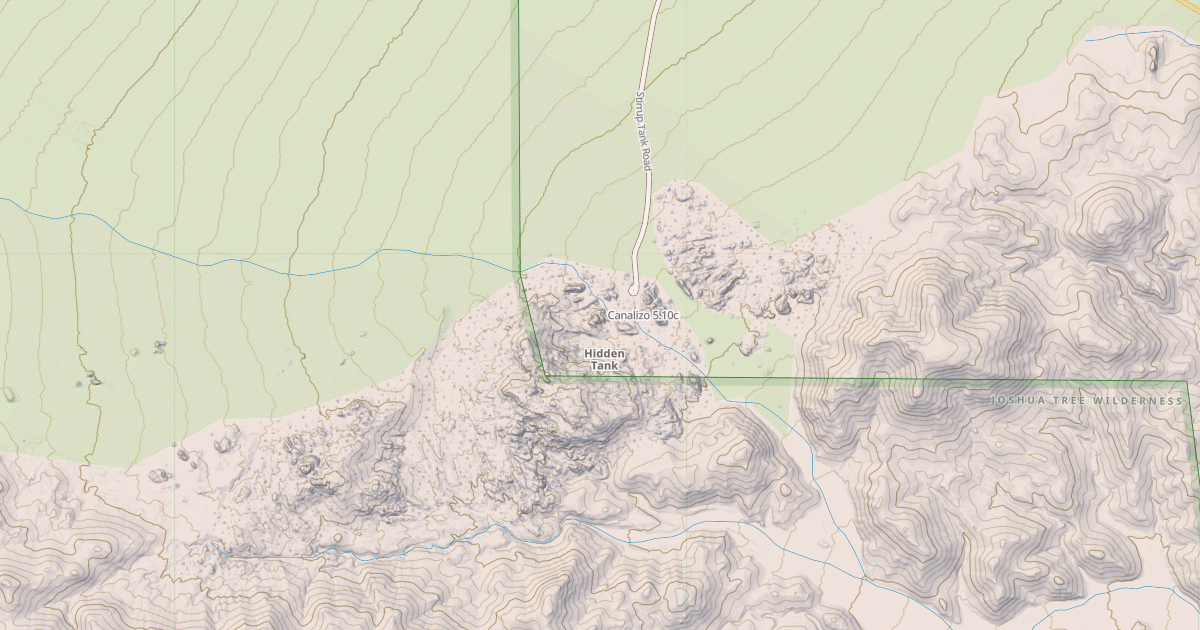 Map preview of Canalizo